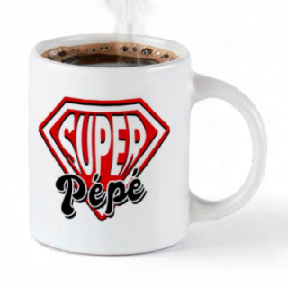 Tip Top Tshirt - Mug Super Pépé - Made in France