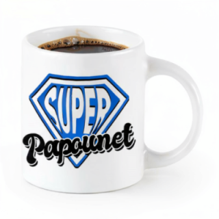 Tip Top Tshirt - Mug Super Papounet - Made in France