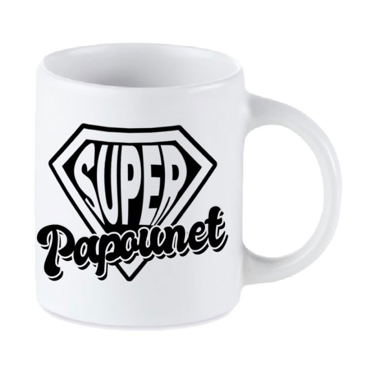 Tip Top Tshirt - Mug Super Papounet - Made in France
