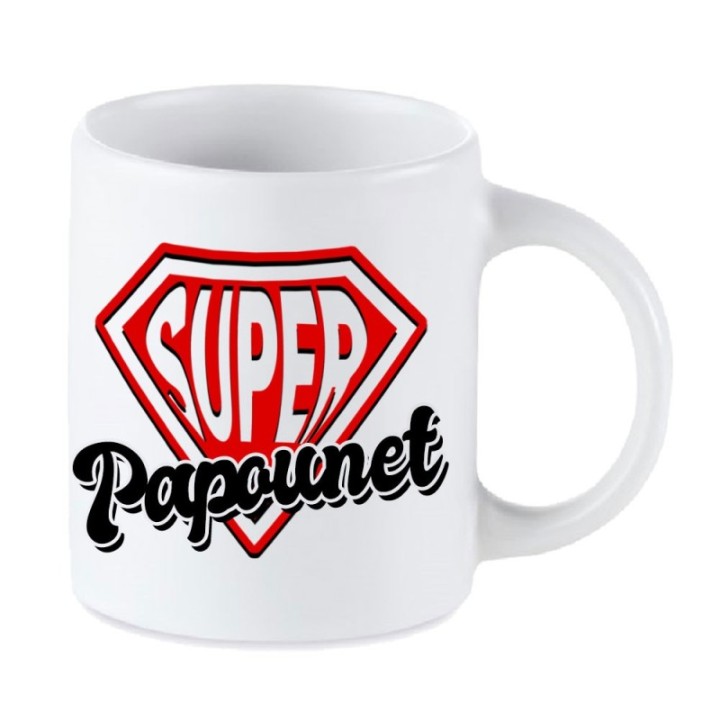 Tip Top Tshirt - Mug Super Papounet - Made in France