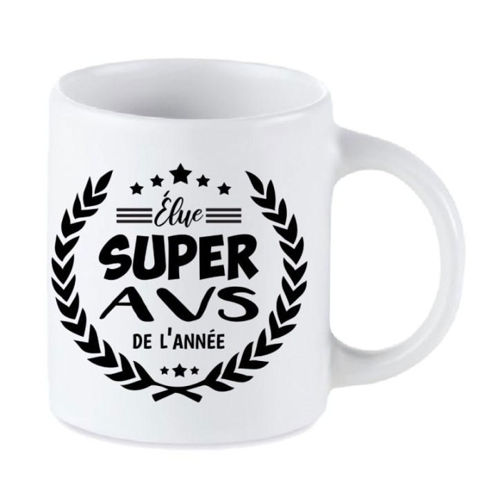 Tip Top Tshirt - Mug Élue Super AVS de l’année - Made in France