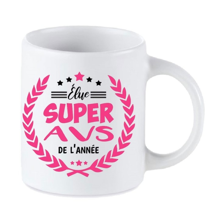 Tip Top Tshirt - Mug Élue Super AVS de l’année - Made in France