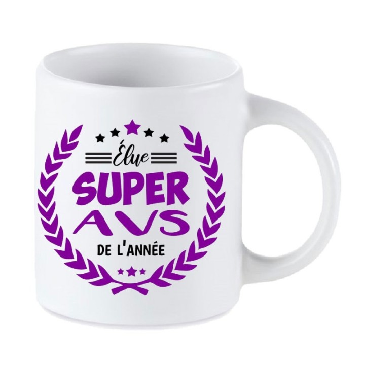 Tip Top Tshirt - Mug Élue Super AVS de l’année - Made in France