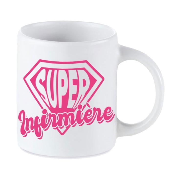 Tip Top Tshirt - Mug Super infirmière - Made in France