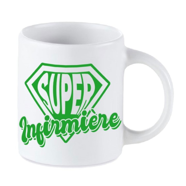 Tip Top Tshirt - Mug Super infirmière - Made in France