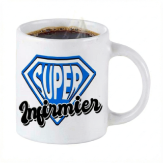 Tip Top Tshirt - Mug Super infirmier - Made in France