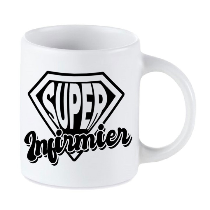 Tip Top Tshirt - Mug Super infirmier - Made in France