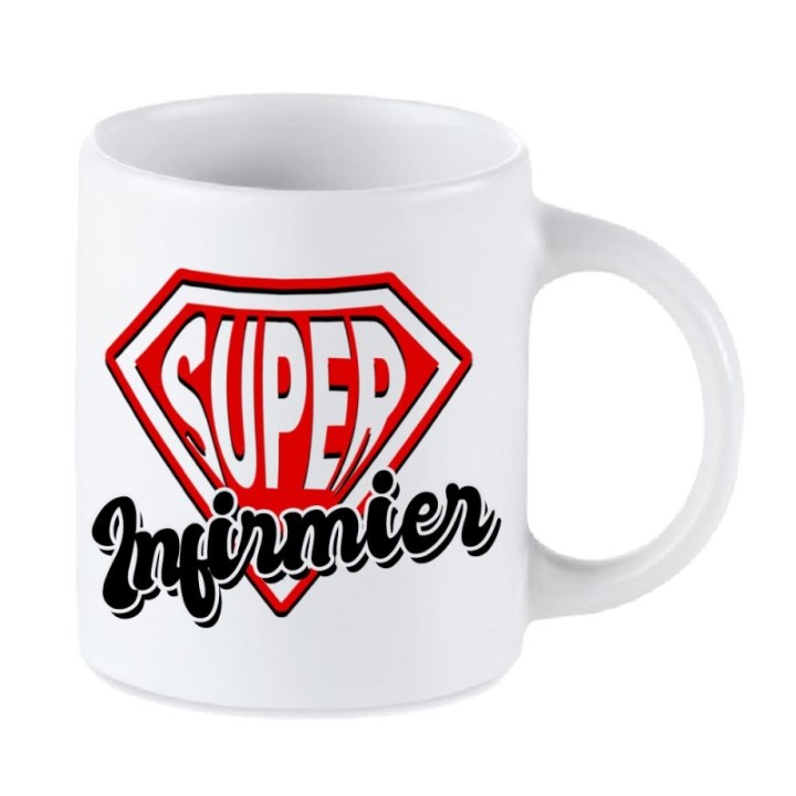 Tip Top Tshirt - Mug Super infirmier - Made in France