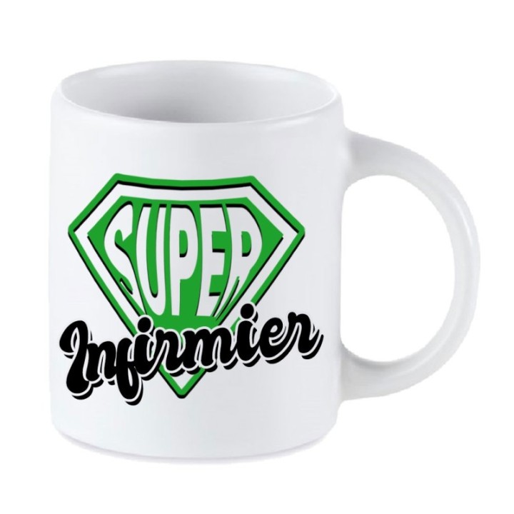 Tip Top Tshirt - Mug Super infirmier - Made in France