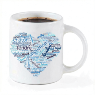Tip Top Tshirt - Mug Surnoms d'amour - Made in France
