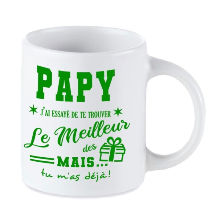 Tip Top Tshirt - Mug Papy, j'ai essayé de te trouver le meilleur des cadeaux - Made in France