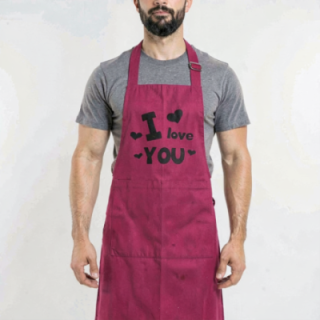 Tip Top Tshirt - Tablier I love you - Made in France