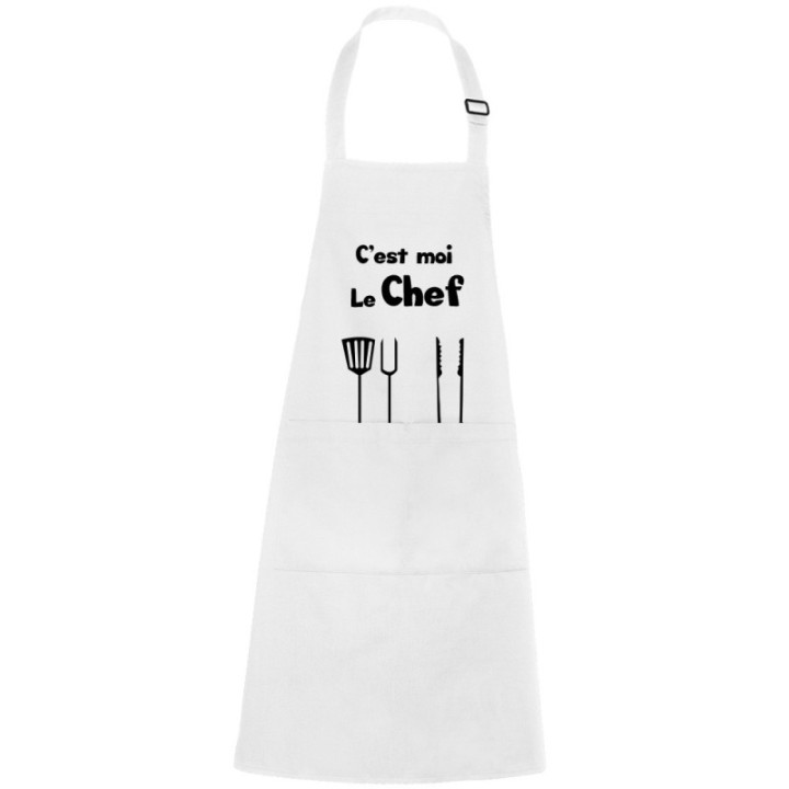 Tip Top Tshirt - Tablier C'est moi le chef - Made in France