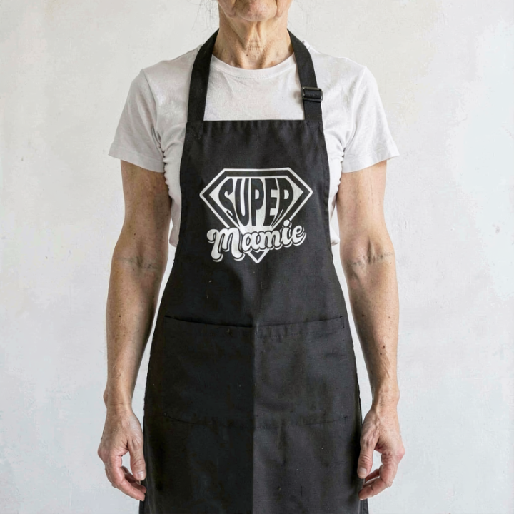 Tip Top Tshirt - Tablier Super Mamie - Made in France
