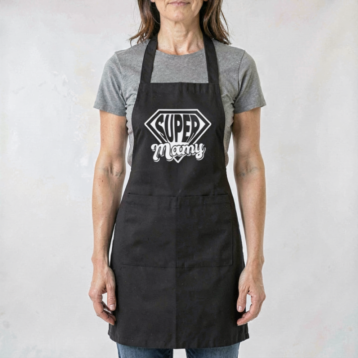 Tip Top Tshirt - Tablier Super Mamy - Made in France