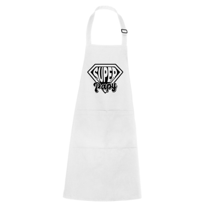 Tip Top Tshirt - Tablier Super Papy - Made in France