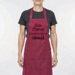 Tip Top Tshirt - Tablier Belle Maman géniale - Made in France