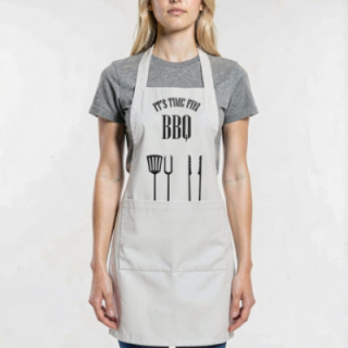Tip Top Tshirt - Tablier It's time for BBQ - Made in France