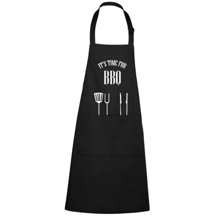 Tip Top Tshirt - Tablier It's time for BBQ - Made in France