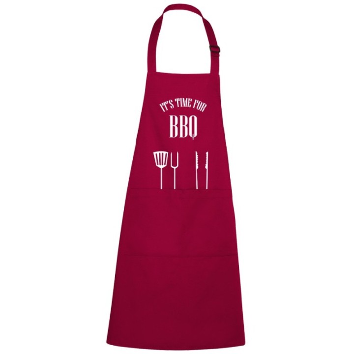 Tip Top Tshirt - Tablier It's time for BBQ - Made in France