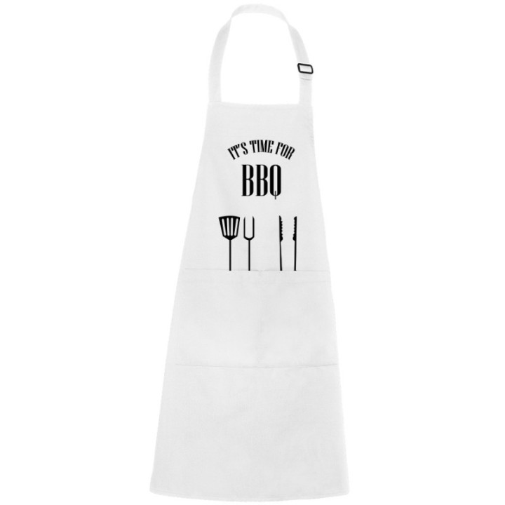 Tip Top Tshirt - Tablier It's time for BBQ - Made in France