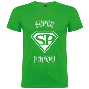 T-shirt Homme Super Papou