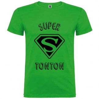 T-shirt Homme Super Tonton - Vert