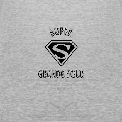 T-shirt Femme Super Grande Sœur