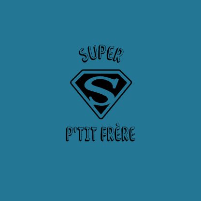 T-shirt Homme Super P’tit Frère