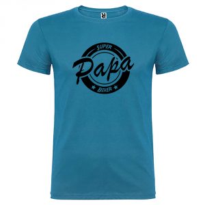 T-shirt Homme Super Papa Biker