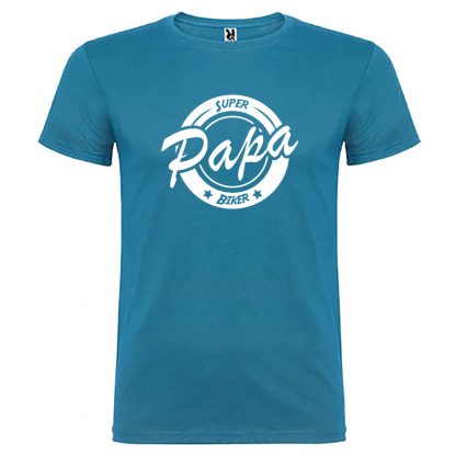 T-shirt Homme Super Papa Biker