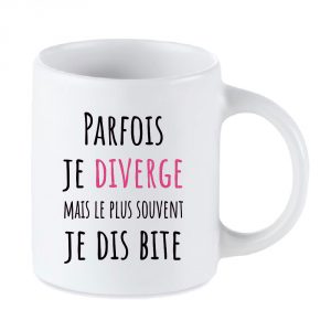 Mug Parfois je diverge…