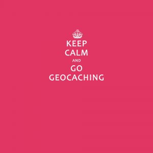 T-shirt Femme Keep Calm & Go Geocaching