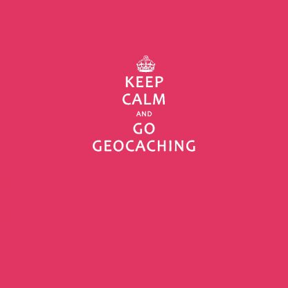 T-shirt Femme Keep Calm & Go Geocaching