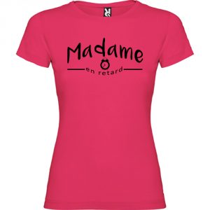 T-shirt Femme Madame en retard
