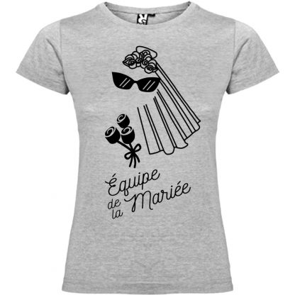 T-shirt Femme Equipe de la Mariée