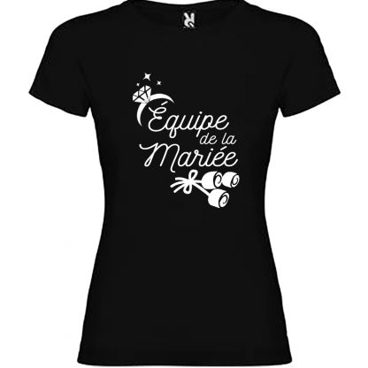T-shirt Femme Equipe de la Mariée