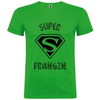 T-shirt Homme Super Frangin - Vert