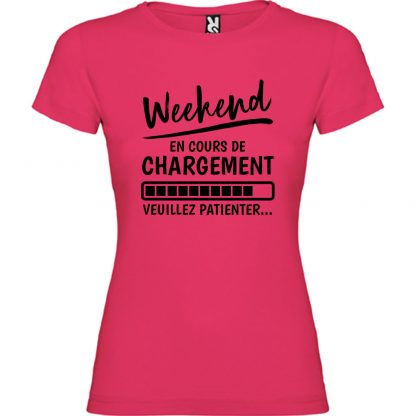 T-shirt Femme Weekend en cours de chargement