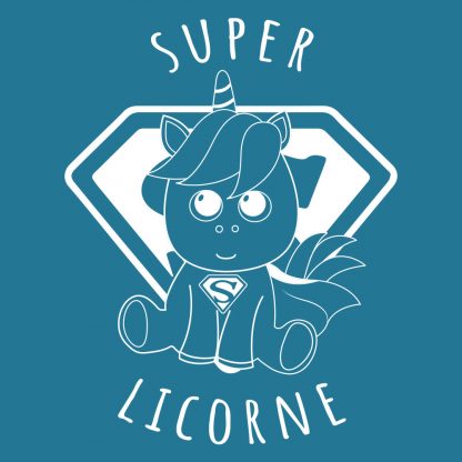 T-shirt Femme Super licorne
